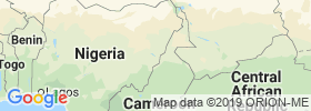 Adamawa map