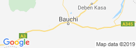 Bauchi map