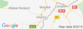 Gwoza map