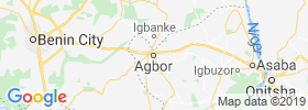 Agbor map