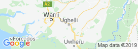 Ughelli map