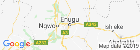 Enugu map