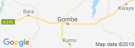 Gombe map