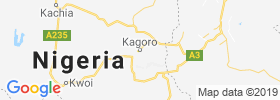 Kagoro map