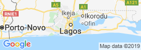 Lagos map
