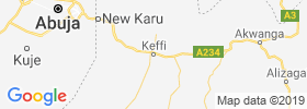Keffi map
