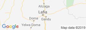 Lafia map