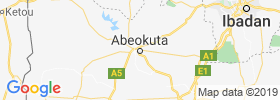 Abeokuta map
