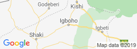 Igboho map