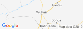 Wukari map