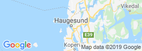 Haugesund map