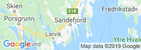 Sandefjord map