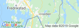 Halden map