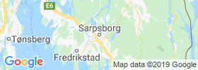 Sarpsborg map