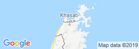 Khasab map