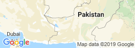 Balochistān map