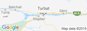 Turbat map