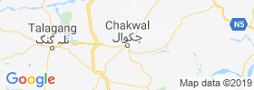 Chakwal map
