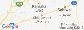 Chichawatni map