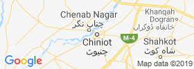 Chiniot map