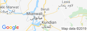 Mianwali map
