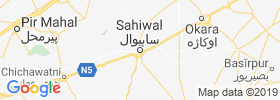Sahiwal map