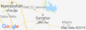 Sanghar map