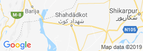 Shahdadkot map