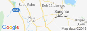 Shahdadpur map