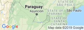 Caaguazú map