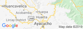 Huanta map
