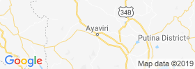 Ayaviri map