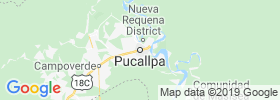 Pucallpa map