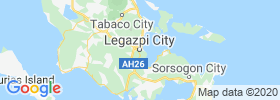 Legaspi map