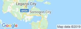 Sorsogon map
