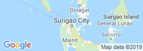 Surigao map