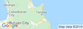 Tandag map