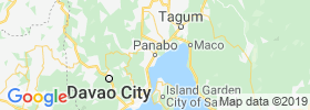 Panabo map