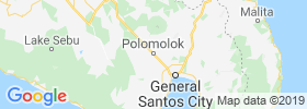 Polomolok map
