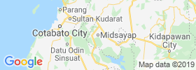 Midsayap map