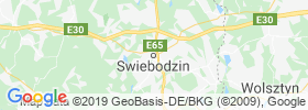 Swiebodzin map