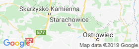 Starachowice map