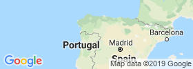 Bragança map