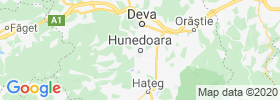 Hunedoara map