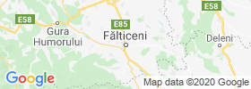 Falticeni map
