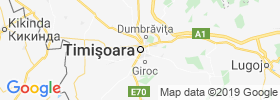 Timisoara map