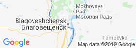 Blagoveshchensk map
