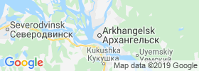 Arkhangel'sk map
