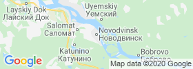 Novodvinsk map