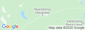 Nyandoma map
